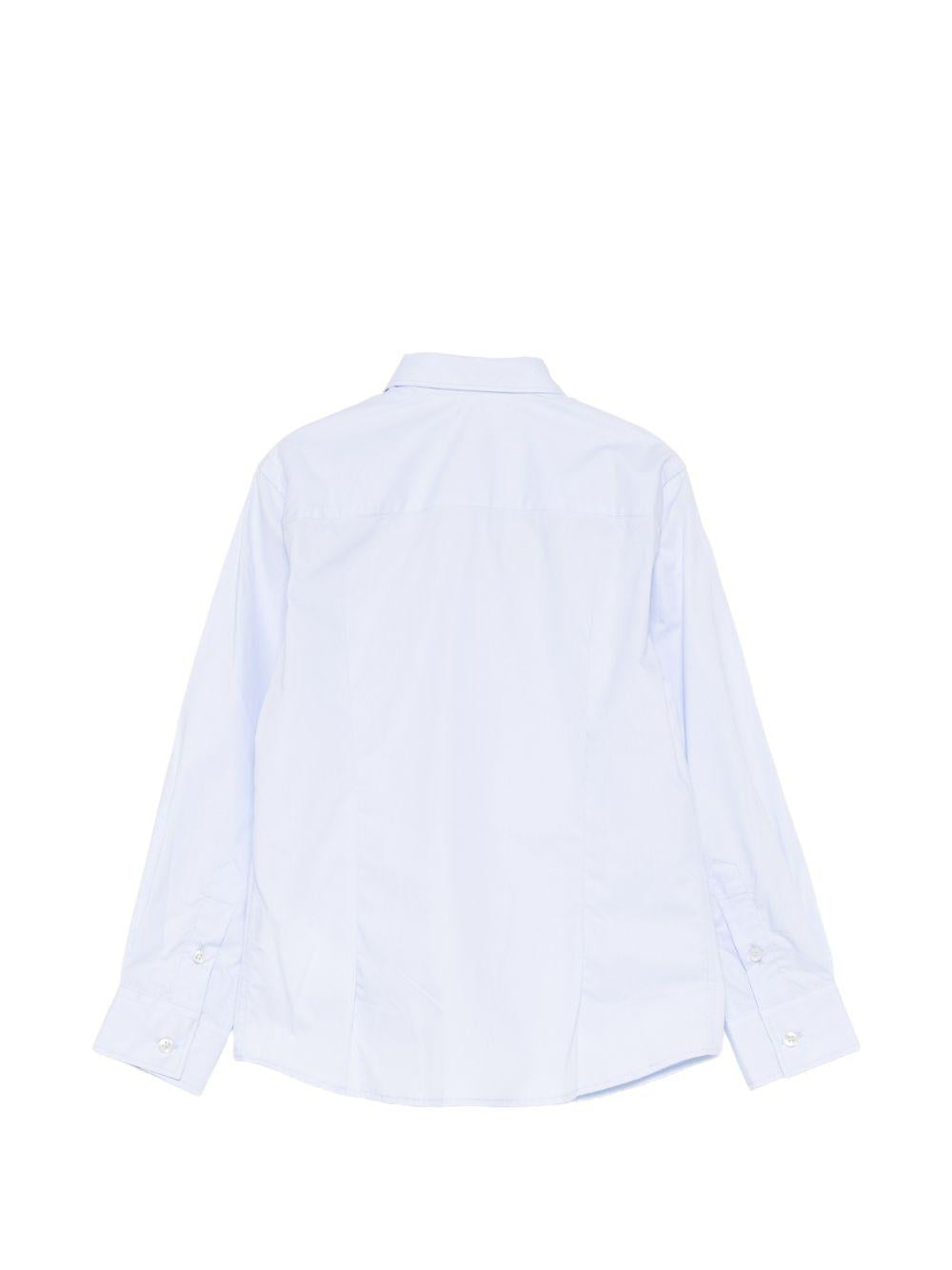 Camicia per bambino Paolo Pecora Kids azzurra a maniche lunghe PP4225 AZZURRO PAOLO PECORA KIDS 