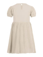 Abito per bambina Emporio Armani Kids beige con maniche a sbuffo EG000776 AF22791 U0007 EMPORIO ARMANI KIDS 
