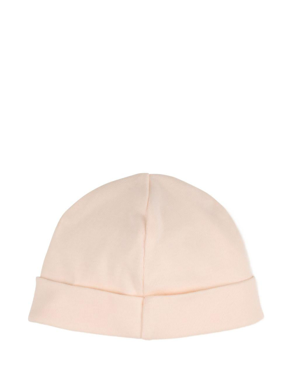 Set tutina, bavaglino e cappellino per neonata Chloé Kids rosa con volant C20926 440 CHLOE' KIDS 