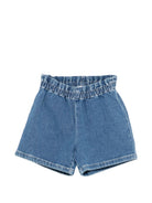 Shorts per bambina Bonpoint denim con vita elasticizzata S06GBEW00008 015A BONPOINT 