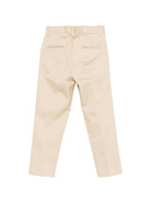 Pantaloni per bambino Paolo Pecora Kids beige con pieghe PP4247 BEIGS PAOLO PECORA KIDS 