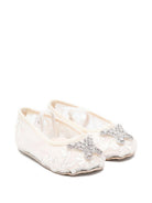 Ballerine per neonata Aruna Seth bianche con decorazione farfalla SON01 IVORY ARUNA SETH 