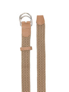 Cintura per bambino Paolo Pecora Kids beige in pelle intrecciata PP4392 SABBIA PAOLO PECORA KIDS 