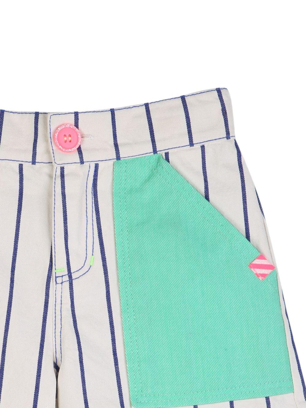 Shorts per bambina Billieblush multicolore con design a righe U22099 N48 BILLIEBLUSH 