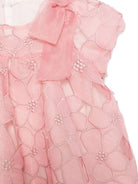 Abito per neonata La Stupenderia rosa con dettaglio fiocco 2CCAB68 X07 LA STUPENDERIA 