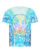 T-shirt da bambino Casablanca Kids blucon fantasia tie dye KSP26JTS03804 SURF LOTUS CASABLANCA KIDS 