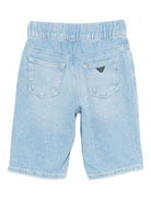 Shorts per bambino Emporio Armani Kids con due tasche laterali EB001264 AF21778 MB003 EMPORIO ARMANI KIDS 