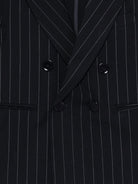 Blazer per bambino Paolo Pecora Kids blu doppiopetto gessato PP4390 BLU PAOLO PECORA KIDS 