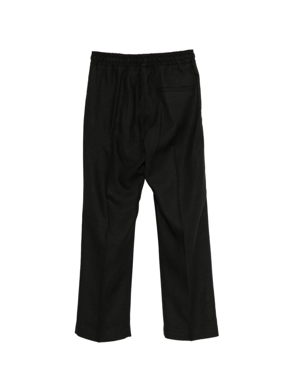 Pantaloni per bambino Paolo Pecora Kids nero con coulisse PP4238 NERO PAOLO PECORA KIDS 