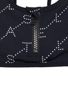 Bikini per bambina Stella McCartney Kids nero con stampa logo all-over TYCA15 Z3479 930BC STELLA McCARTNEY KIDS 