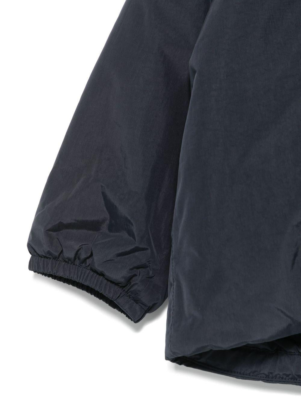 Giubbino Jack per neonato K-Way Kids blu con applicazione con logo sul petto K4137VW AL9 K-WAY KIDS 