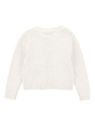 Cardigan per neonata Monnalisa bianco con fiocco 37F800 6060 0001 MONNALISA 