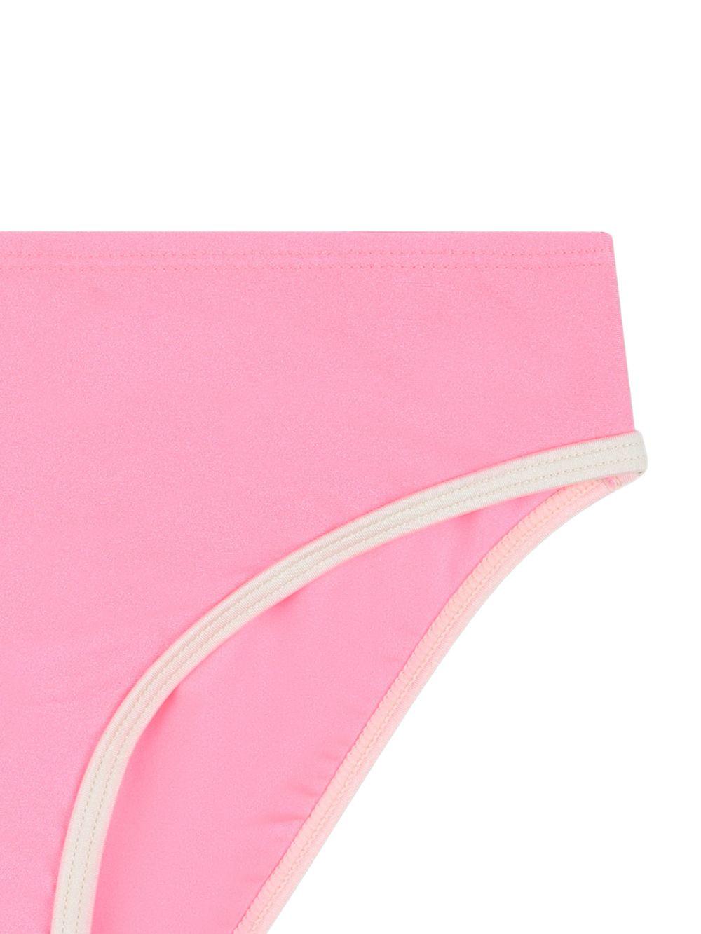 Bikini per bambina Billieblush rosa con stampa grafica U22157 499 BILLIEBLUSH 