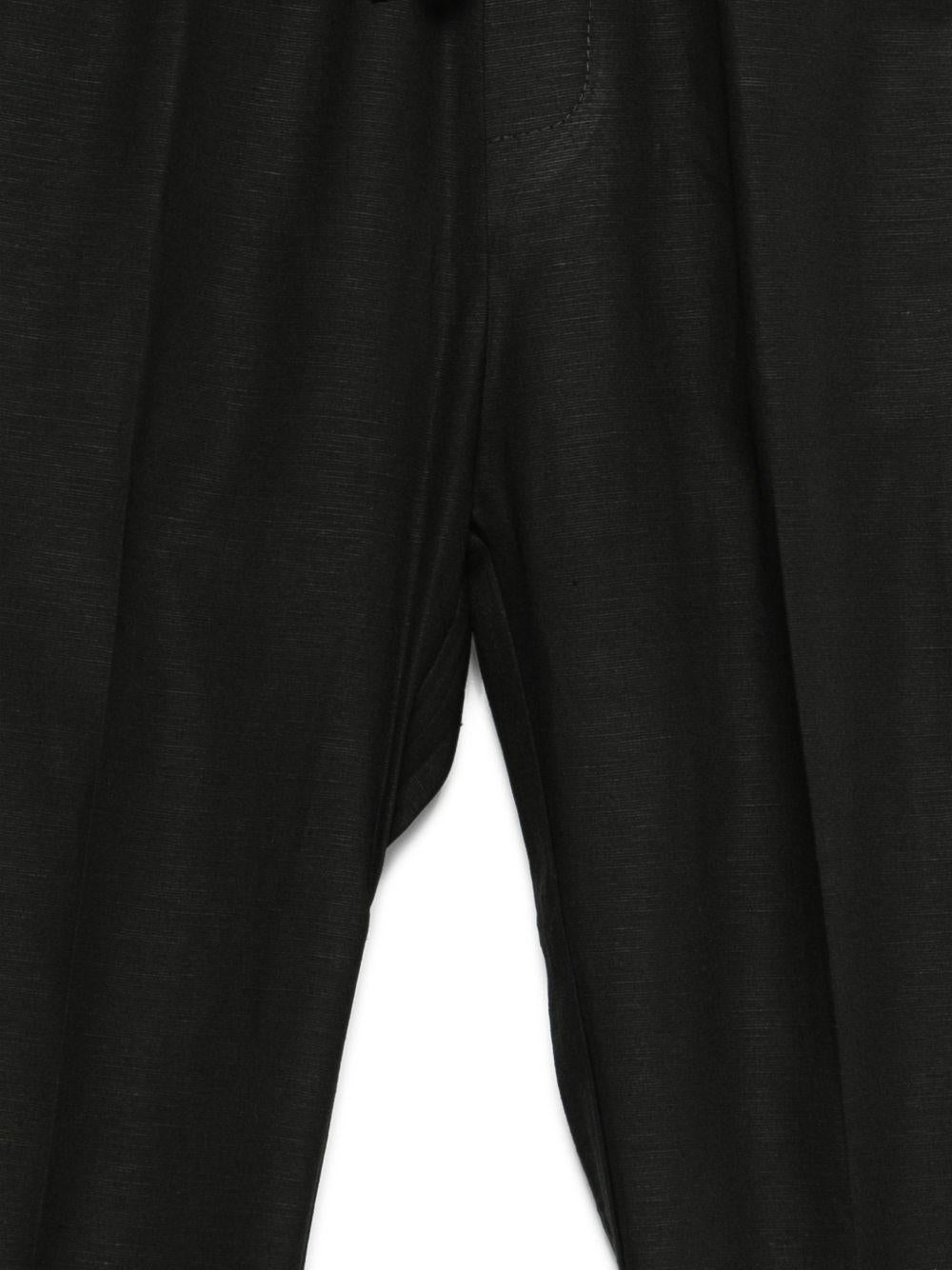 Pantaloni per bambino Paolo Pecora Kids nero con coulisse PP4238 NERO PAOLO PECORA KIDS 