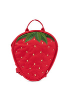 Zaino per bambina Konges Sløjd rosso a forma di fragola KS104440 STRAWBERRY KONGES SLOJD 