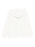 Felpa per bambina Bonpoint bianca con stampa floreale all-over S06GSWK00002 603 BONPOINT 
