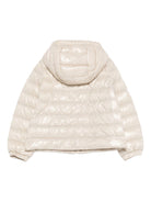 Giubbino per bambina Moncler Kids bianco con cappuccio L19541A00022597Z8 20N MONCLER ENFANT 