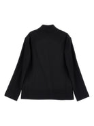 Blazer per bambina Monnalisa nero con tasche a filetto 41G100 7231 0050 MONNALISA 