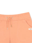Shorts per bambina Chloé Kids arancione con coulisse C20846 43A CHLOE' KIDS 