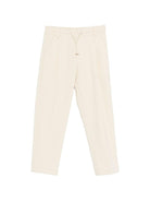 Pantaloni per bambino Paolo Pecora Kids beige con coulisse PP4244 SABBIA PAOLO PECORA KIDS 