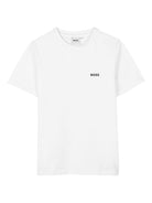 Set 2 T-shirt Boss Kids blu/bianca con stampa logo J52680 V41 BOSS KIDS 