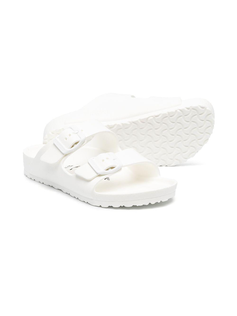 Sandali per bambini Birkenstock Kids bianchi con doppia fibbia 1018941 WHITE BIRKENSTOCK 