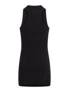 Abito per bambina Stella McCartney Kids nero con logo sul davanti TY1C62 Z2016 930 STELLA McCARTNEY KIDS 