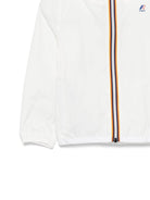 Giacca per bambini K Way Kids Le Vrai bianco con cappuccio ampio K61336W 001 K-WAY KIDS 