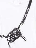 Abito per neonata The Marc Jacobs Kids bianco con maniche a ruches W60809 10P THE MARC JACOBS KIDS 