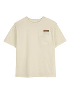 T-shirt per bambino Givenchy Kids color crema con taschino H31118 23G GIVENCHY KIDS 