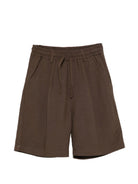 Shorts per bambino Paolo Pecora Kids marrone con coulisse PP4217 EBANO PAOLO PECORA KIDS 