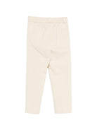 Pantaloni per bambino Paolo Pecora Kids beige con coulisse PP4244 SABBIA PAOLO PECORA KIDS 