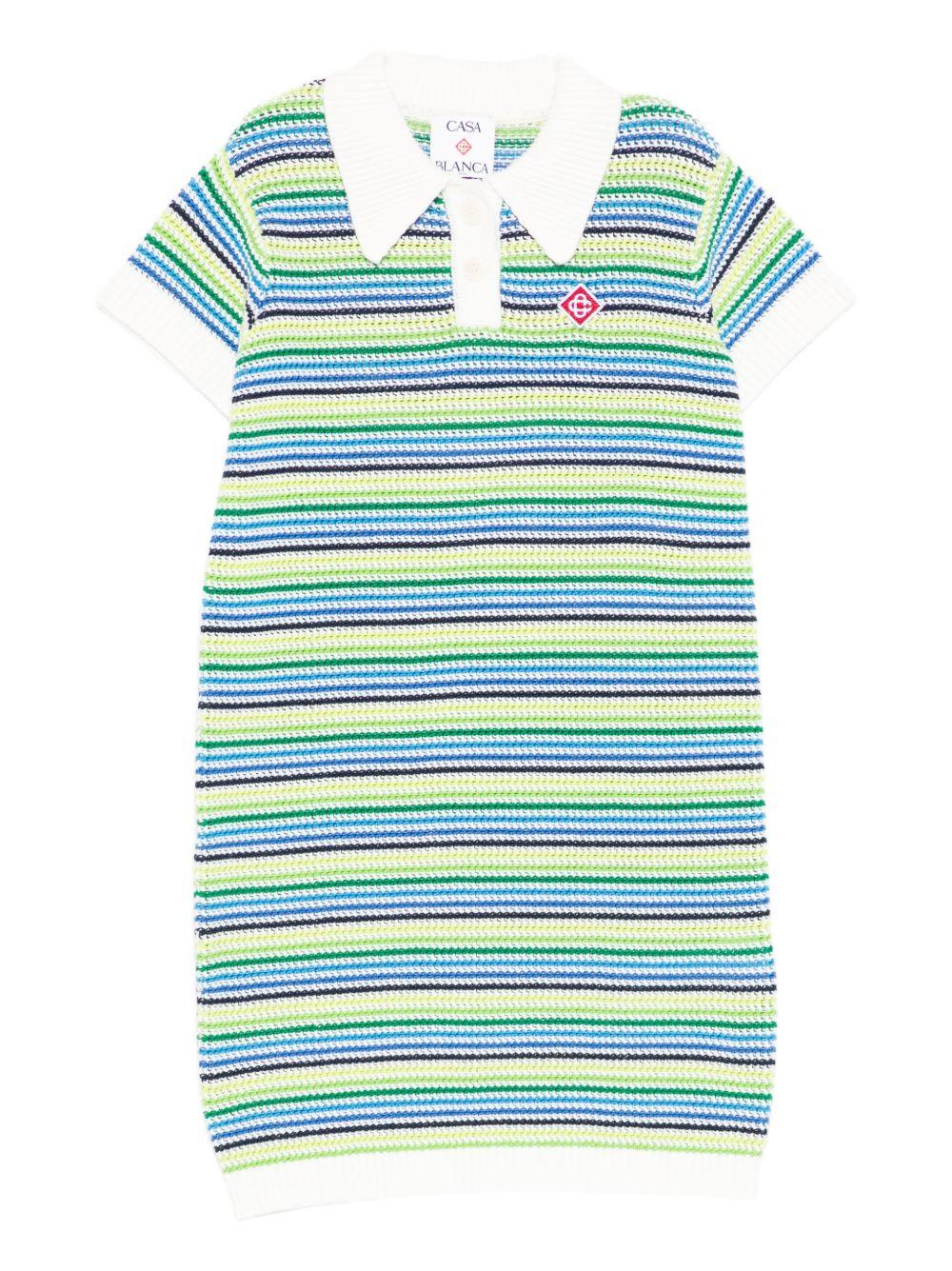 Abito per bambina Casablanca Kids multicolor con motivo a righe KSP26KW136701 STRIPE CASABLANCA KIDS 