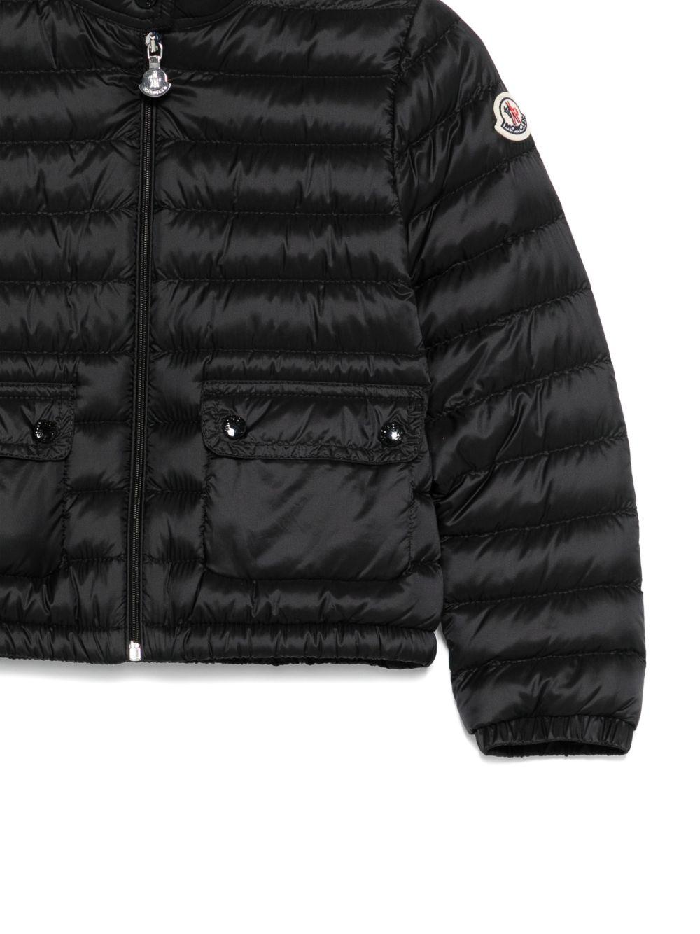 Piumino Lans per bambina Moncler Enfant nero con fodera in longue saison L19541A00032597YF 999 MONCLER ENFANT 