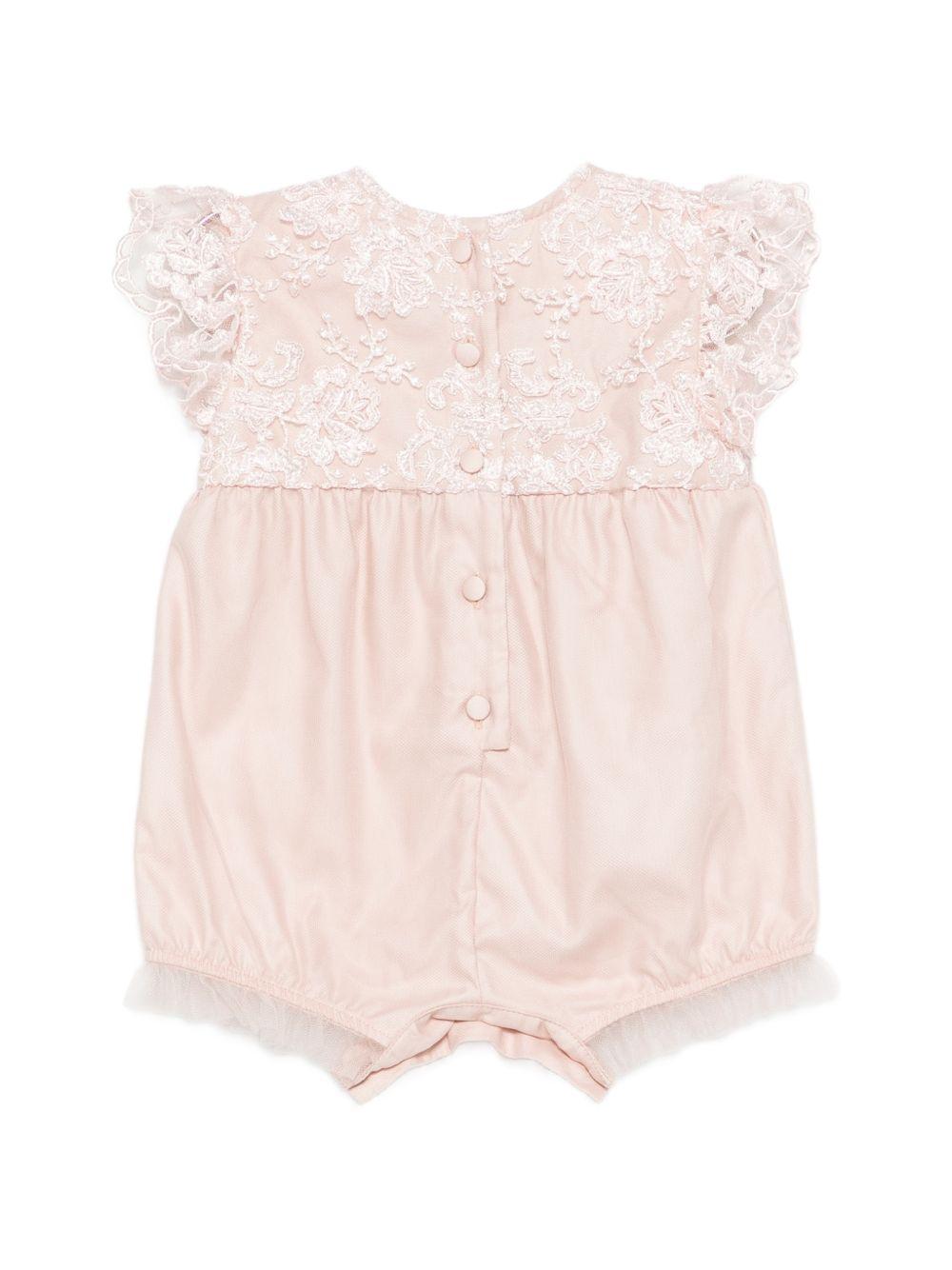 Tutina per neonata Jesurum Baby rosa con dettagli in pizzo AMARILLO VAR.48 JESURUM 