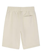 T-shirt per bambino Kenzo Kids beige con logo sul davanti K61680 255 KENZO KIDS 