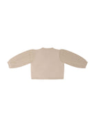Cardigan per neonata Emporio Armani Kids beige con trama lavorata a maglia EG000780 AF22791 U0007 EMPORIO ARMANI KIDS 