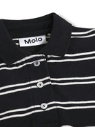 Polo Raki per bambino Molo nera con colletto stile polo 2S26A221 9495 MOLO 