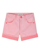 Shorts per bambina Billieblush rosa con tasche in paillettes U21879 S51 BILLIEBLUSH 