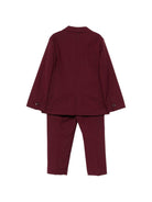 Completo per bambino Paolo Pecora Kids rosso ciliegia modello doppiopetto PP4212 CHERRY PAOLO PECORA KIDS 
