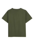 T-shirt per bambino Kenzo Kids verde con stampa tigre K61676 64B KENZO KIDS 