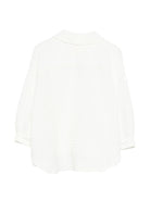 Camicia per bambina Douuod Kids bianca con colletto classico DY5B10 U0267 100 DOUUOD 