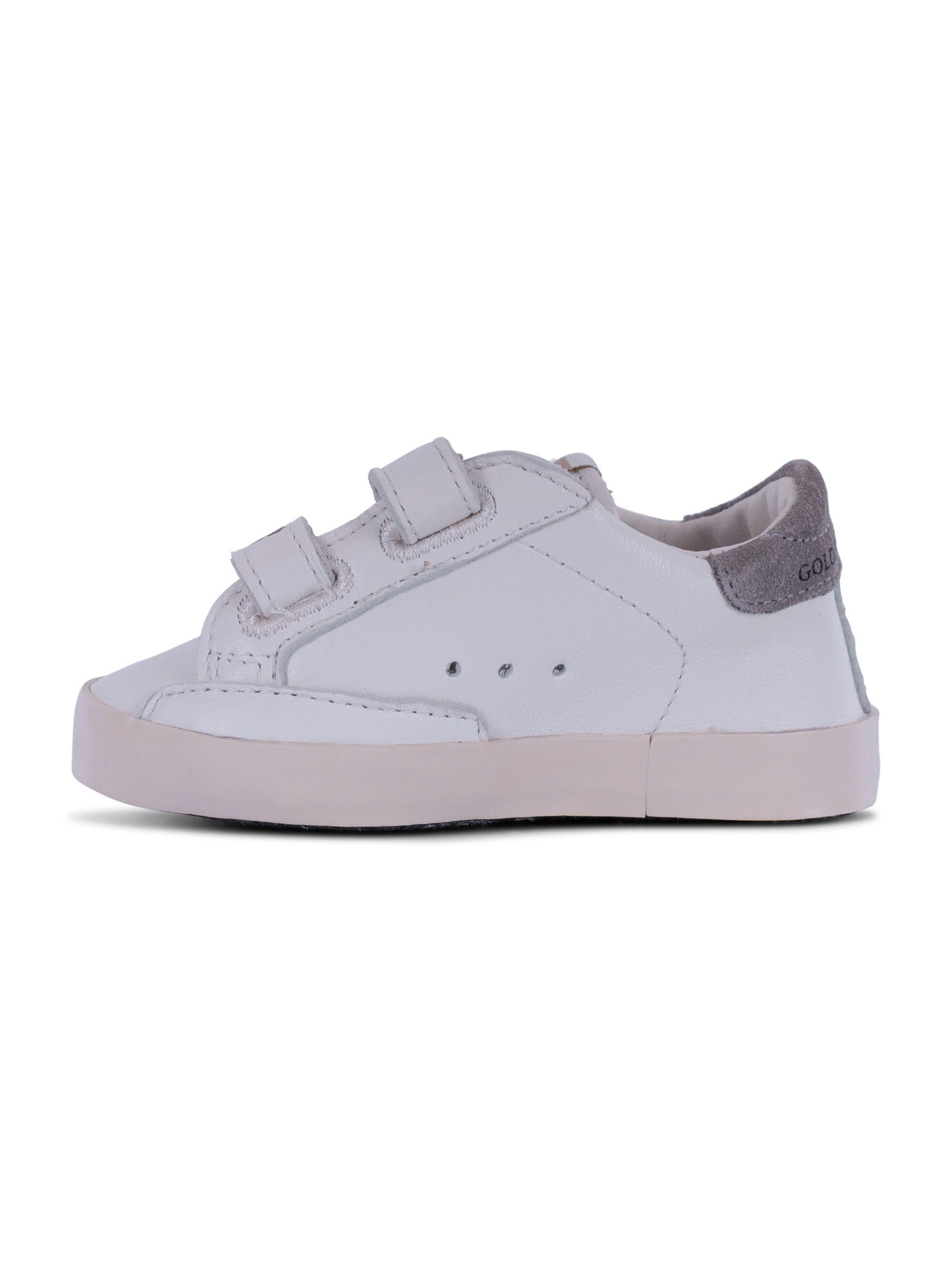 Sneakers per neonati Golden Goose Kids bianche con applicazione stella F00166F008017 10613 GOLDEN GOOSE KIDS 