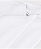 Set di due body per neonati Petit Bateau bianchi con manica corta 54220 00 PETIT BATEAU 