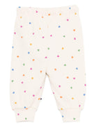 Pantaloni Selena per neonata Molo rosa con stampa a cuori 6S26I205 9537 MOLO 