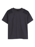 T-shirt per bambino Givenchy Kids blu con applicazioni H31116 061 GIVENCHY KIDS 