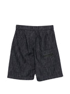 Shorts per bambino Missoni Kids blu con effetto denim con bottoni MY6R09 D0136 621 MISSONI KIDS 