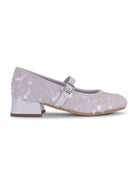 Ballerine per bambina Monnalisa bianche con decorazione in strass 87G007 7716 0001 MONNALISA 