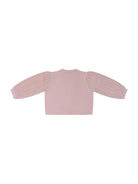 Cardigan per neonata Emporio Armani Kids rosa con trama lavorata a maglia EG000780 AF22791 U4013 EMPORIO ARMANI KIDS 