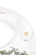 Bavaglino per neonati Atelier Choux bianco con stampa BI-CS-TAO R-U ATELIER CHOUX PARIS 